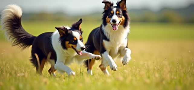 Les particularités fascinantes des races de chiens mixtes : focus sur le mélange border collie et berger australien